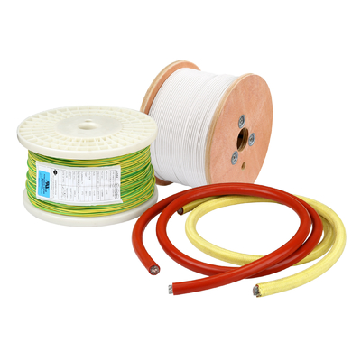 VDE H05S-K 450V 180C Silicone Rubber Wires Cables Tinned Copper For Heater Robot