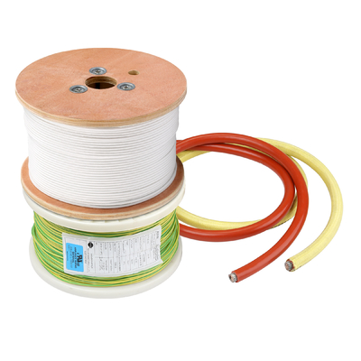 VDE H05SS-K Silicone Rubber Insulated Wire 450V/1800C VDE 082-3 Yelow Green Brown Black