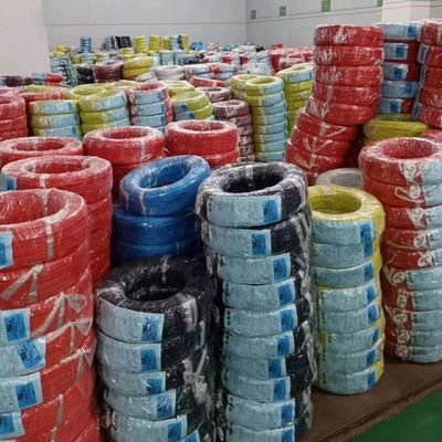 300/500V 180C 0.5-2.5mm2 Silicone Rubber Wires and Cables for Home Appliance Heater Lighting in All Colors