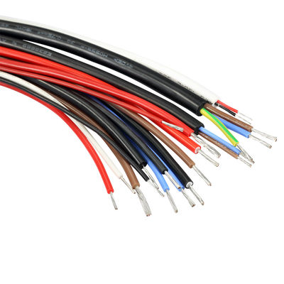 VDE H05SS-F 300/500V 180C Silicone Rubber Wires for Heater Lighting and Industrial Power