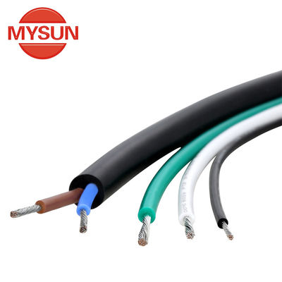 200.C UL Listed Silicone Sheathed Wire 0.08 Jacket In Black White Red Blue Brown Green