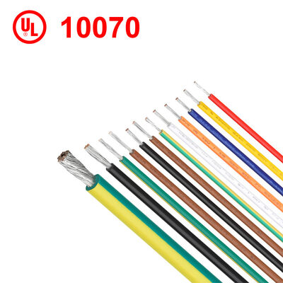 UL10070 PVC 와이어 105C 600V 융통성 단열 배터리 케이블